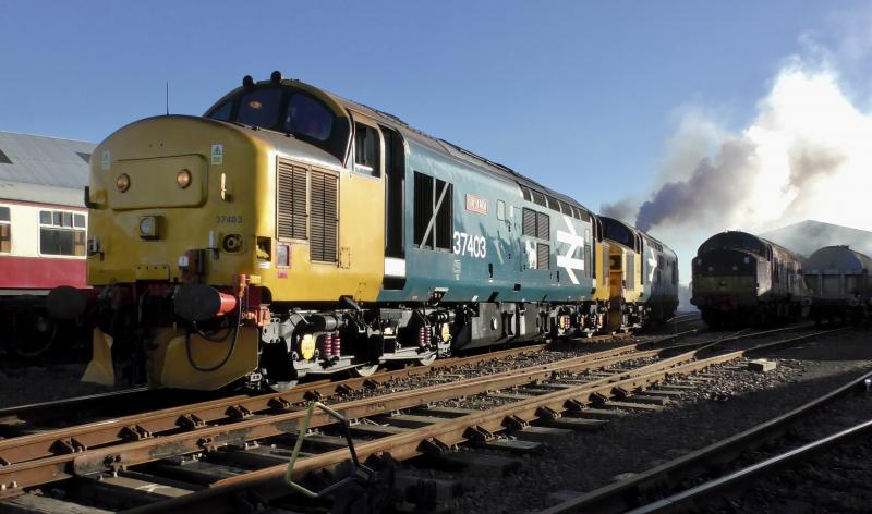37403 37025 37214 Bo'ness: 37403 37025 37214 Bo'ness.
7th March 2023.
Photo of 37403 37025 37214 Bo'ness