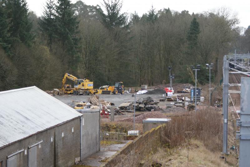 NR Compound at Dunblane: NR Compound at Dunblane that is the closed Dunblane Abattoir on 30.03.23. Photo of NR Compound at Dunblane