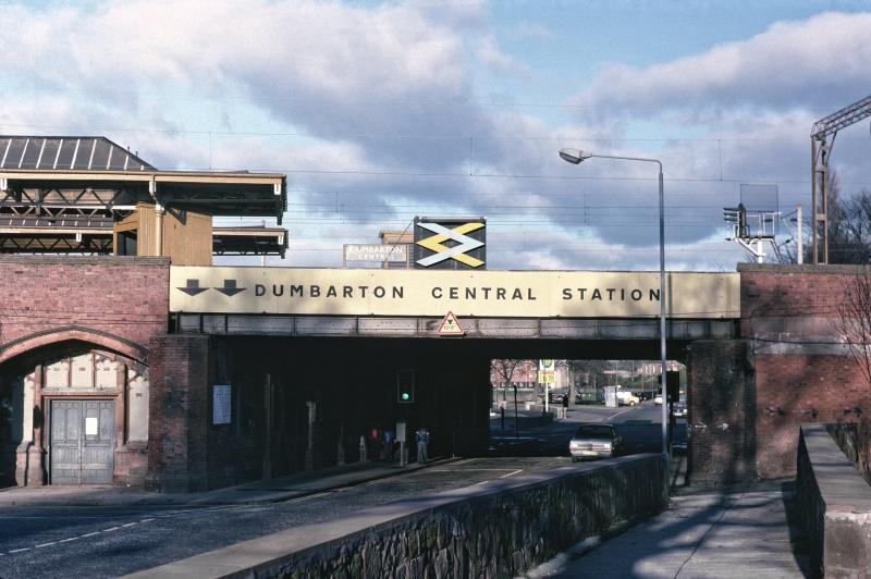 DUMBARTON CENTRAL 1978.jpg: Photo of DUMBARTON CENTRAL 1978.jpg