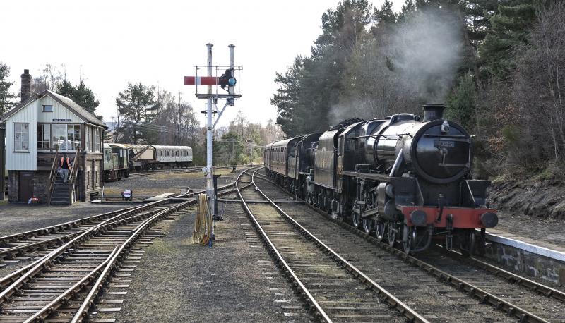STRATHY STEAM 7.4.23 (1).jpg: A FEW PICS FROM THE STRATHY'S EASTER GALA TAKEN ON THE 7.4.23.
THE STAFF AS USUAL WERE WONDERFUL. Photo of STRATHY STEAM 7.4.23 (1).jpg