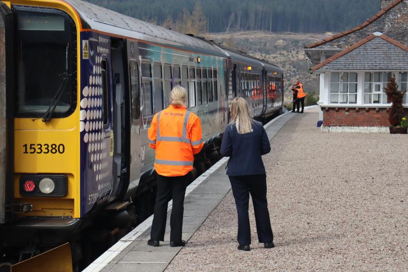 Photo of 153/156 Gauge Checking etc @ Upper Tyndrum