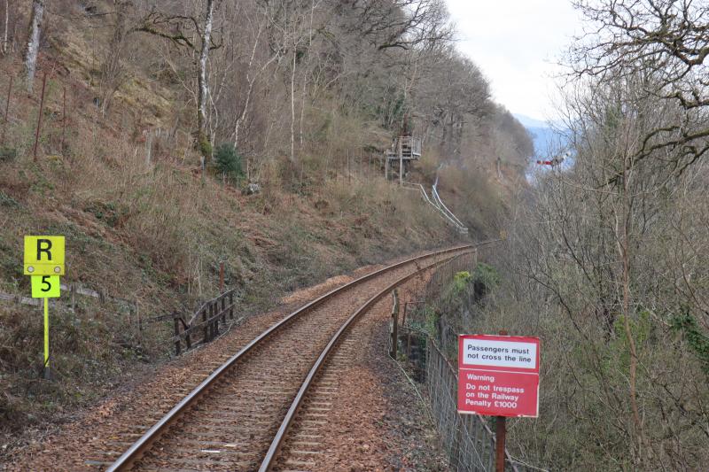 Photo of Pass of Brander Rockfall Signal