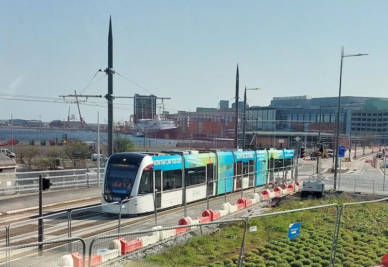 Trial Running.1: 258 approaching Newhaven terminus. 21.04.2023 Photo of Trial Running.1