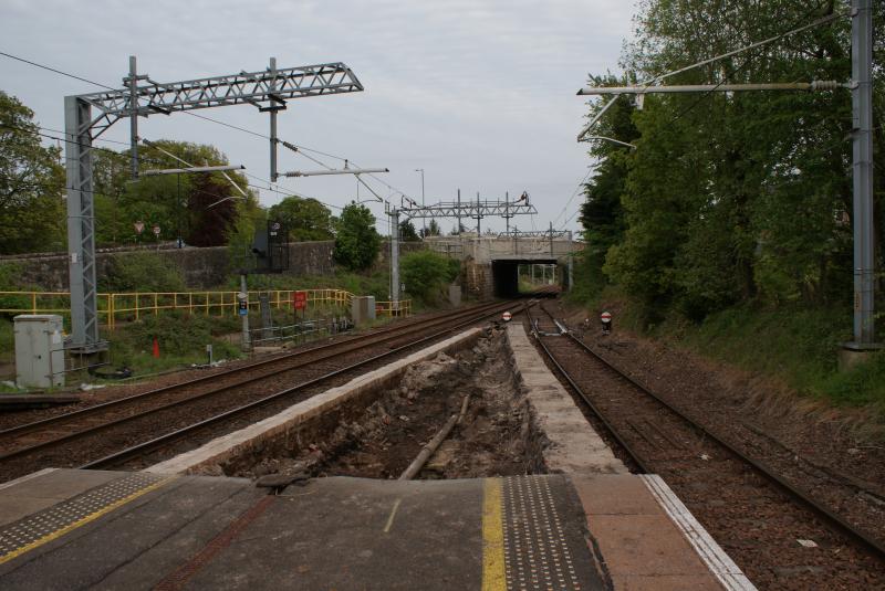 Photo of Current south view at Dunblane.