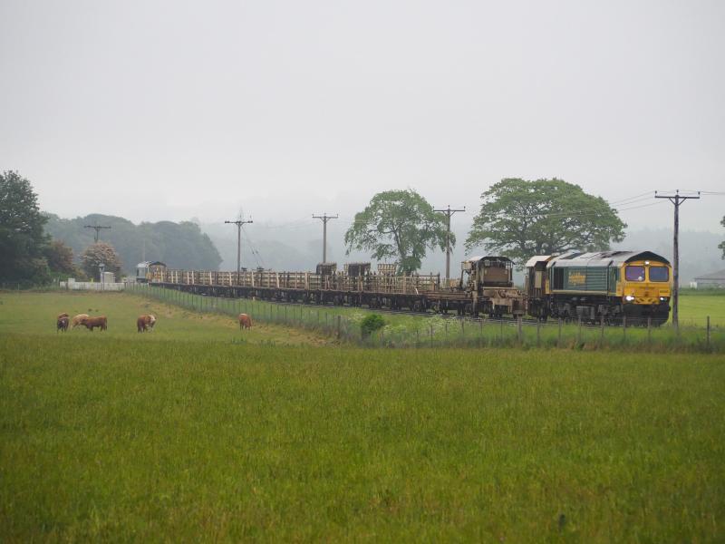 Photo of 66585 on 6K35 Rail Delivery Train