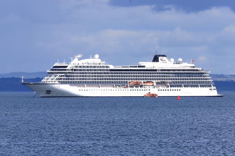 Viking Venus: Viking Venus anchored off Newhaven on 12/07/2023 Photo of Viking Venus
