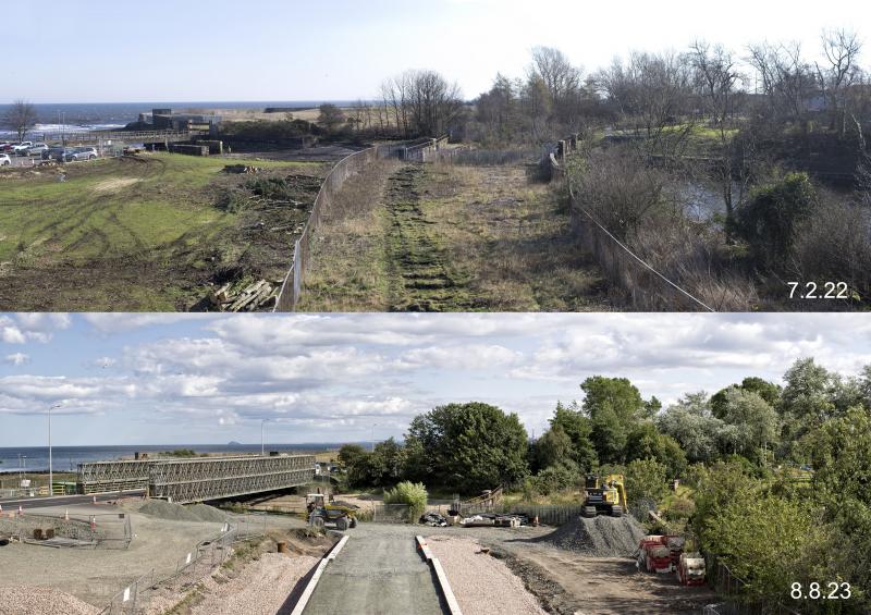 LEVENMOUTH TAN.jpg: ROUGHLY COMPARABLE SHOTS AT LEVENMOUTH Photo of LEVENMOUTH TAN.jpg