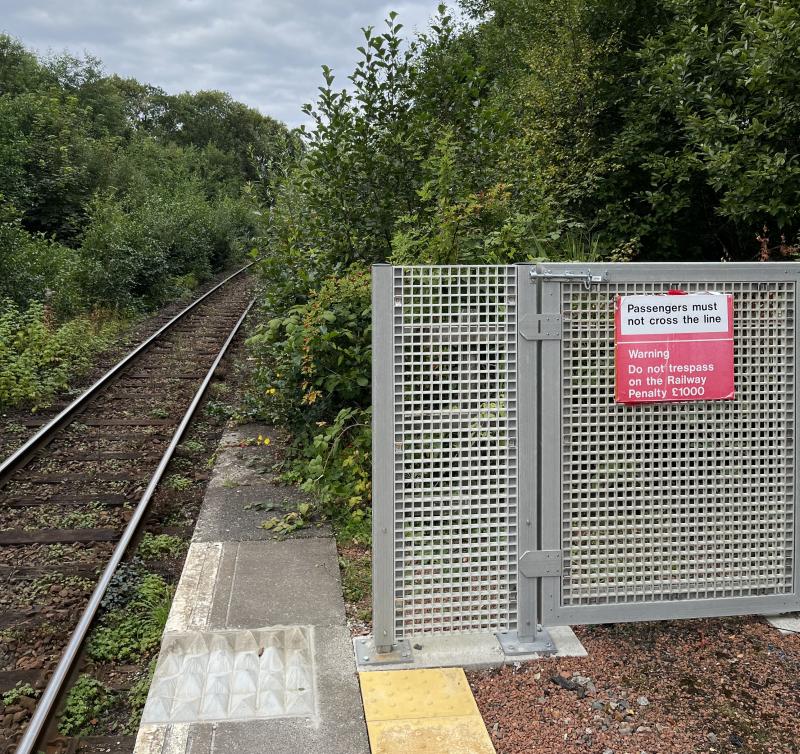 Photo of Connel Station - West End of Platform