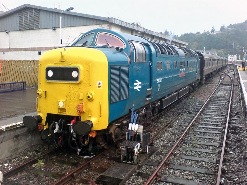 55022: 55022 at Oban 2007 Photo of 55022