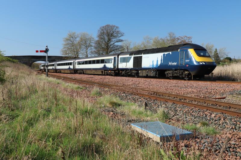 Photo of 43 147 arriving at Leuchars