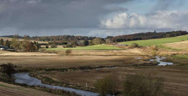 Photo of 43134-138  ON 13.41 ABDN-IS PASSING HARLAW 31.10.23 