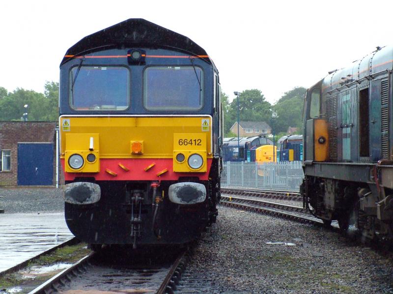 DRS at Kingmoor: A mixed bag at Kingmoor Photo of DRS at Kingmoor