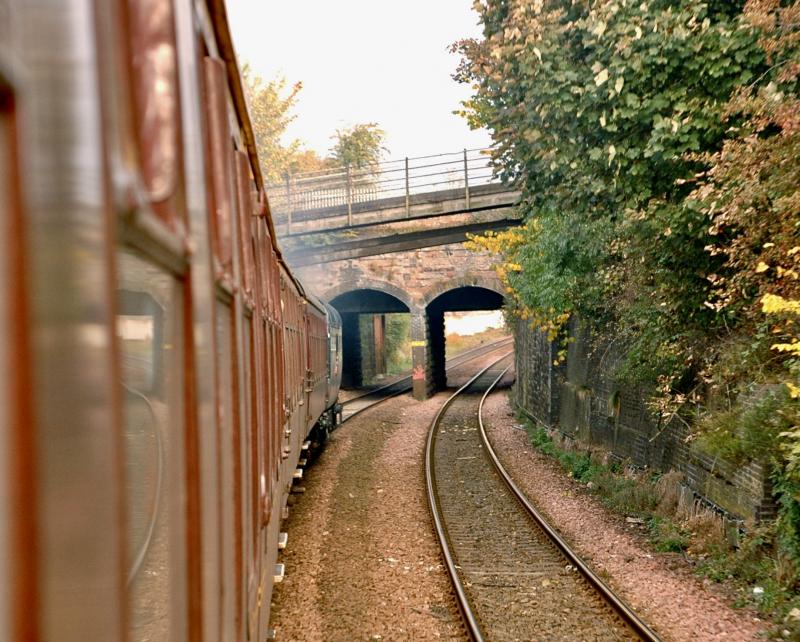 Photo of 55022 at Lochburn tunnels