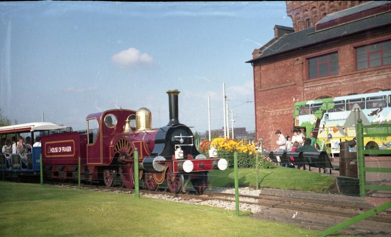 A loco, or is it?: A photo from the Glasgow Garden Festival in 1988. UPDATE... Information update that it was a diesel engined Photo of A loco, or is it?