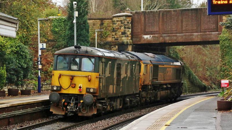 Photo of 66716 + 73966 Christmas return to Craigentinny