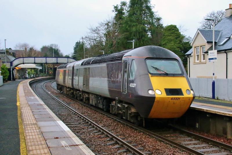 Photo of 43321 at Aberdour, 5th January 2024