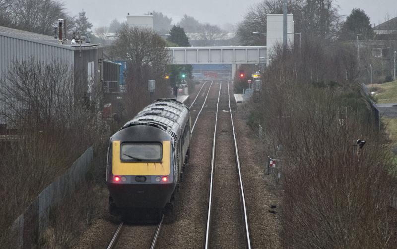 43127-175 APPROACHING DYCE 21.1.24 (2).jpg: Photo of 43127-175 APPROACHING DYCE 21.1.24 (2).jpg