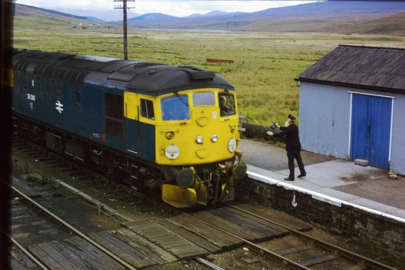 Photo of 26041 at Achnasheen in 1982