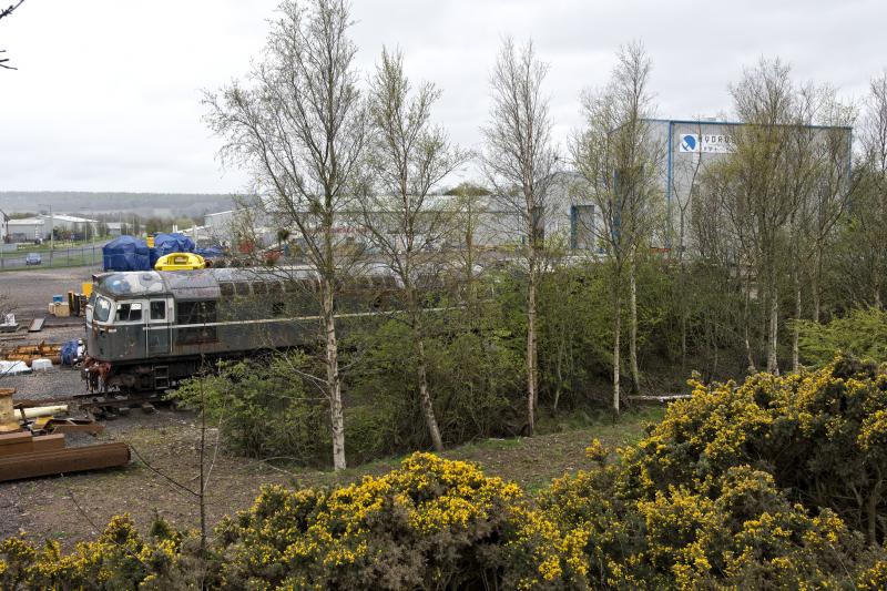 26'S NEAR BRECHIN 28.4.24.jpg: AS SEEN FROM THE MAIN ROAD FROM ABERDEEN TO DUNDEE---FORMERLY AT THE STRATHSPEY RAILWAY. Photo of 26'S NEAR BRECHIN 28.4.24.jpg
