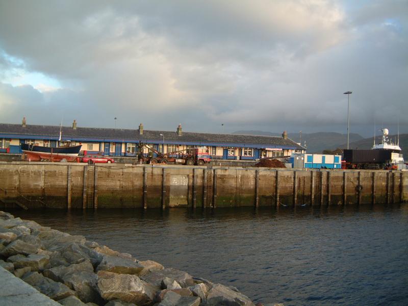 Kyle of Lochalsh Station: Seen here in October 2003 Photo of Kyle of Lochalsh Station