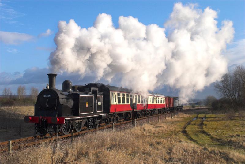 55189 at Kinneil. B&KR 25 Feb 2009: Based on the Ballachullish Photo of 55189 at Kinneil. B&KR 25 Feb 2009