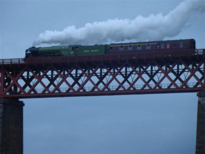 Tornado: Crossing the Forth Bridge Photo of Tornado