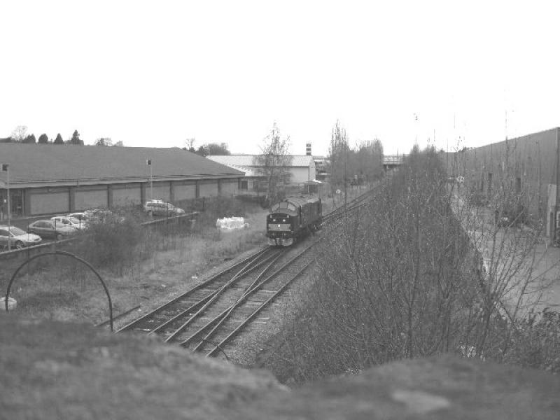 37676: 37676 Loch Rannoch at Perth, Saturday the 7t of March 2009. Photo of 37676