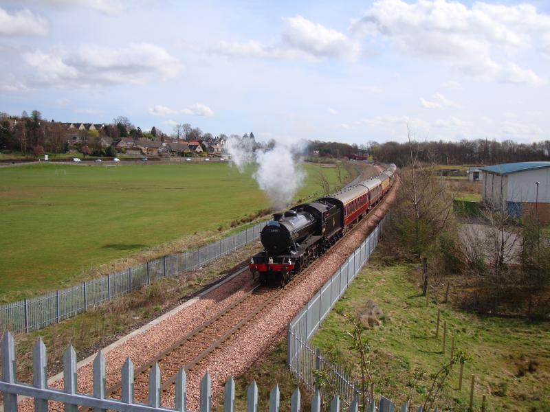 steam passing alloa redwell: the great marquess passing alloa redwell 12.32 sun 5 april Photo of steam passing alloa redwell
