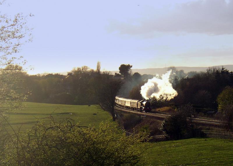 Homebound Train: 61994 passes through Polmont on the final lap of The Forth Circle, 05/04/09 Photo of Homebound Train
