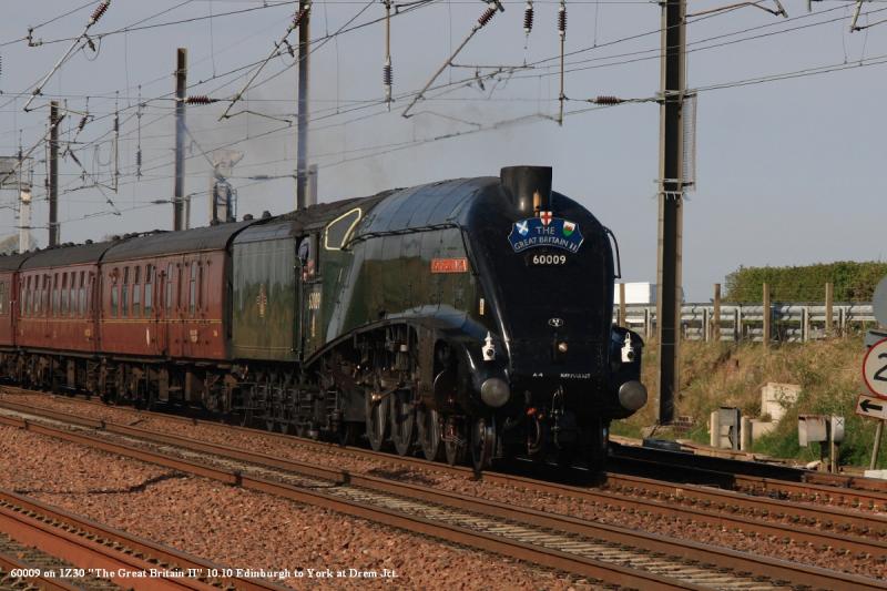 60009 at Drem: Photo of 60009 at Drem