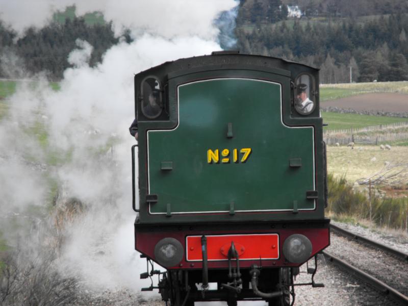 Braeriach Blast Off: Strathspey Railway's No. 17 Photo of Braeriach Blast Off