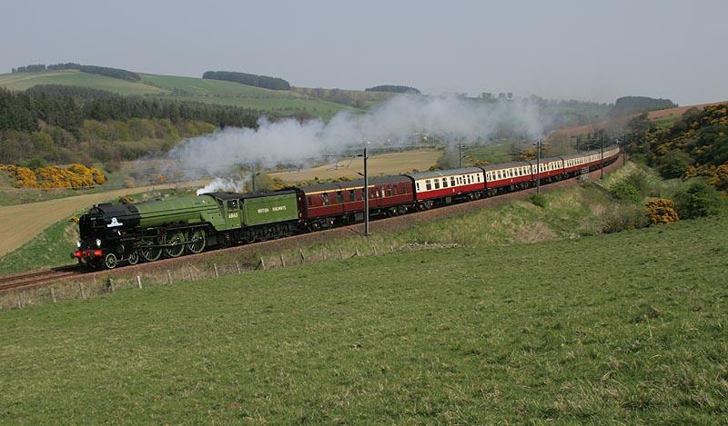 Tornado at Houndwood: Race to the North, Saturday 25th April 2009 Photo of Tornado at Houndwood