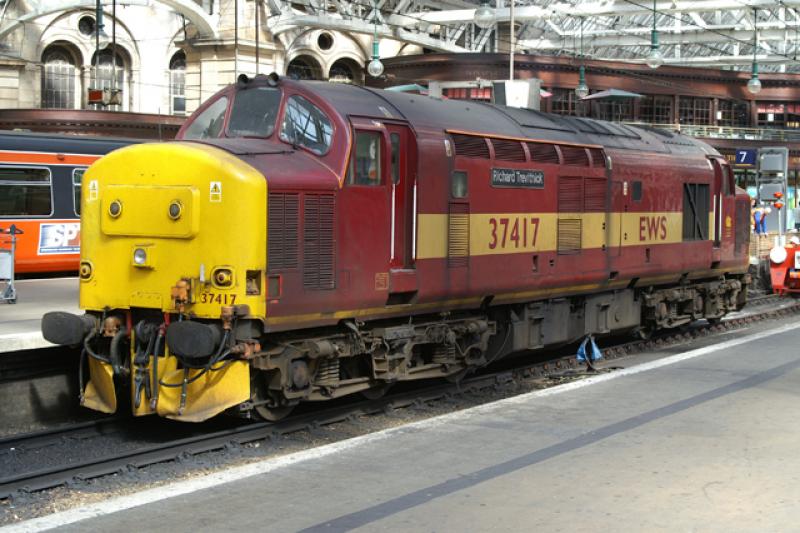 37417 Glasgow Central: Photo of 37417 Glasgow Central