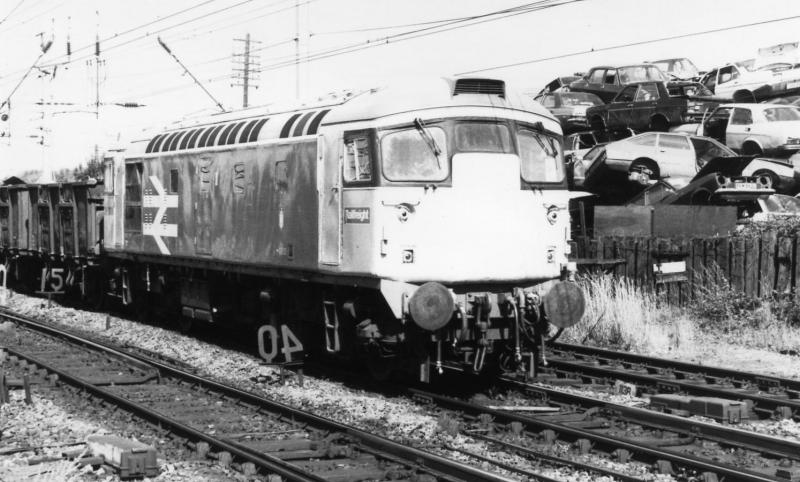 26006: Pure Nostalgia seen at Mossend 4.9.87 Photo of 26006