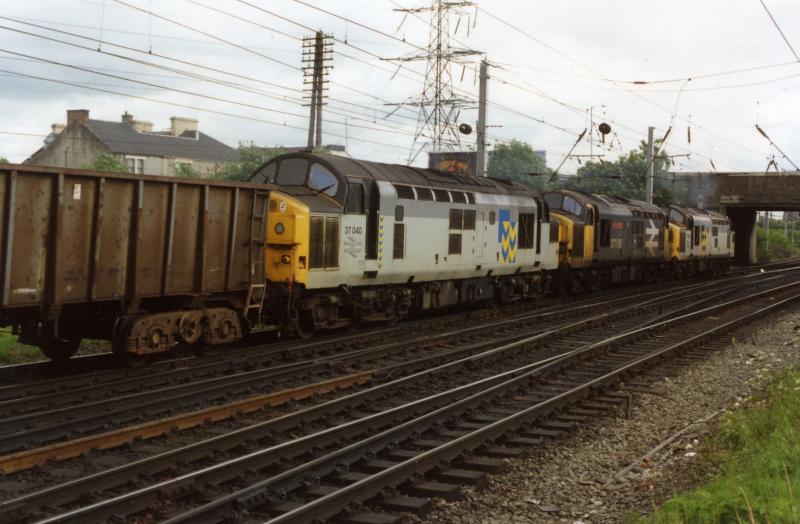 3 up to the craig: 37040_37108_37380 ore to the 'craig 7.6.90 Photo of 3 up to the craig