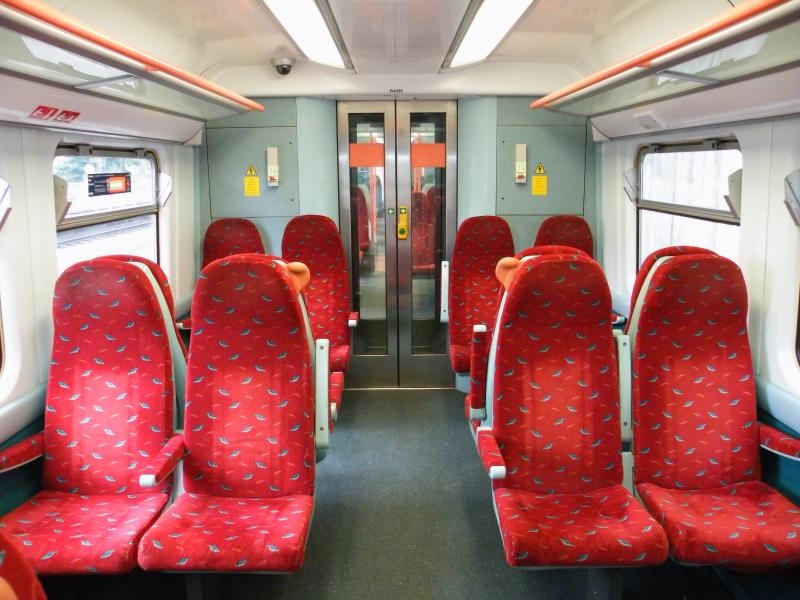 Interior of 334-021: Interior 'red section' of 334-021 Photo of Interior of 334-021