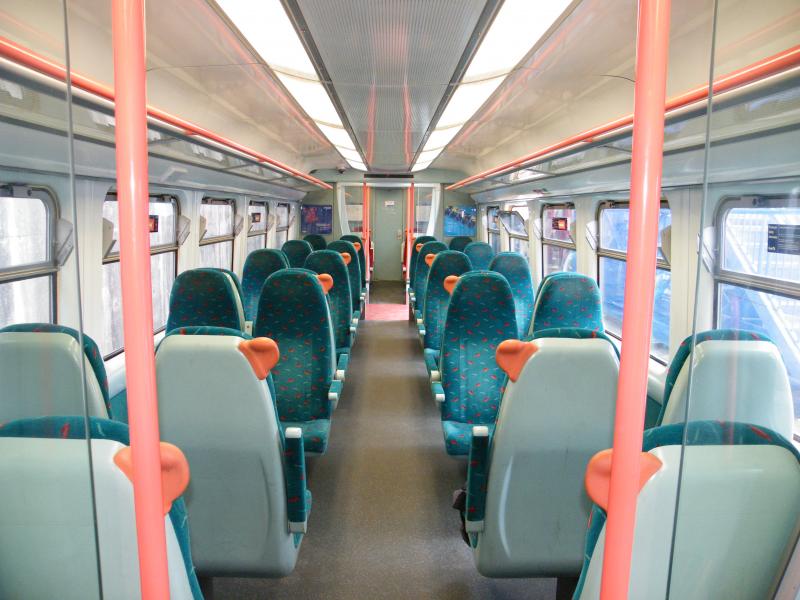 Interior of 334-021: The 'green section' of 334-021. Photo of Interior of 334-021