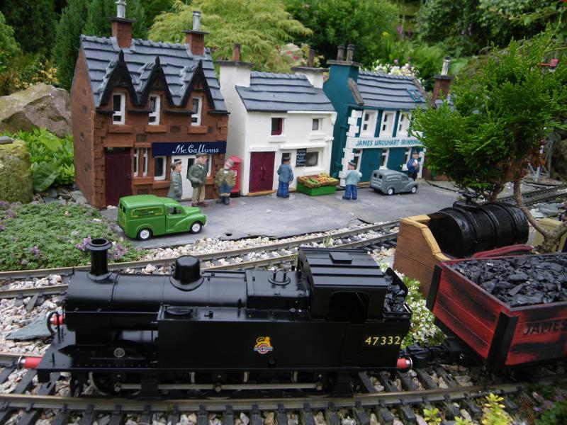 Tarland Railway( Garden ): The Jinty leaves Tarland Station Photo of Tarland Railway( Garden )