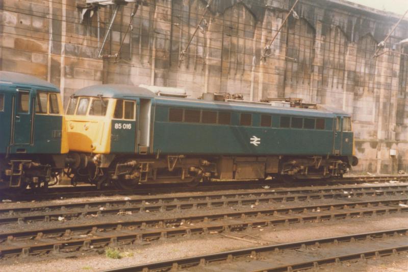 85016 resting at Carlisle: 85016 resting at Carlisle, this was my last class 85. Photo of 85016 resting at Carlisle