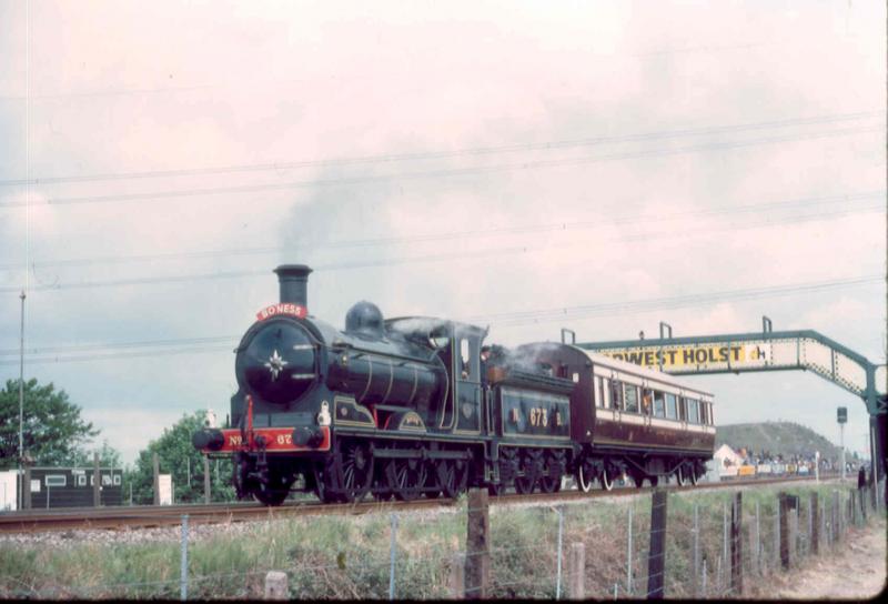 MAUDE at Rainhill: MAUDE doing her stuff at the Rainhill Cavalcade of May 1980. She went under her own power there and back. Photo of MAUDE at Rainhill