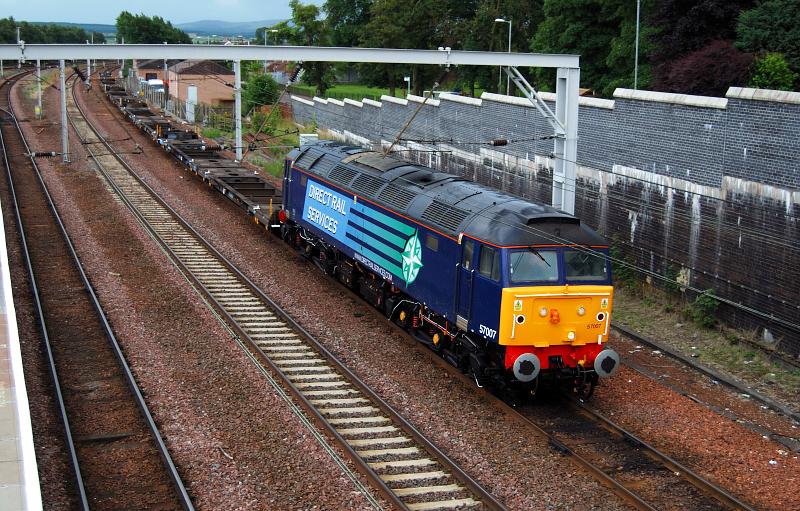 57 In The Hood: DRS Scottish Pet loco 57007 in Carstairs loop Photo of 57 In The Hood