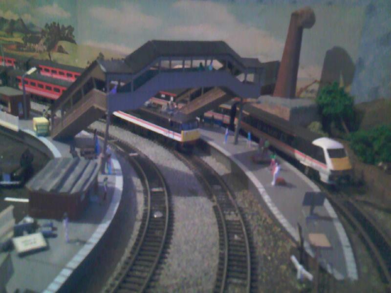 at the station: my dvt and a class 86 wait for departure Photo of at the station