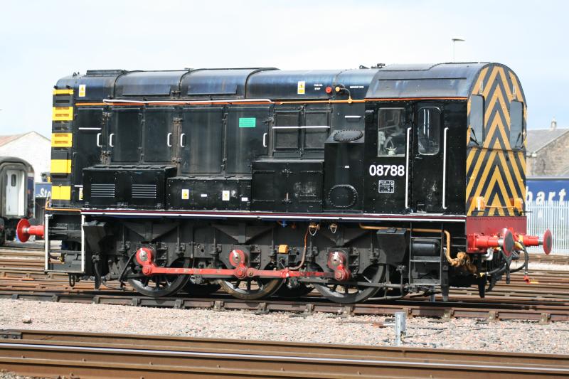 08788 Inverness: 08788 in front of Inverness TMD Thurs 13/8 Photo of 08788 Inverness