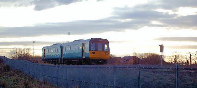 142 078 in Barassie sidings 24/1/7: Photo of 142 078 in Barassie sidings 24/1/7
