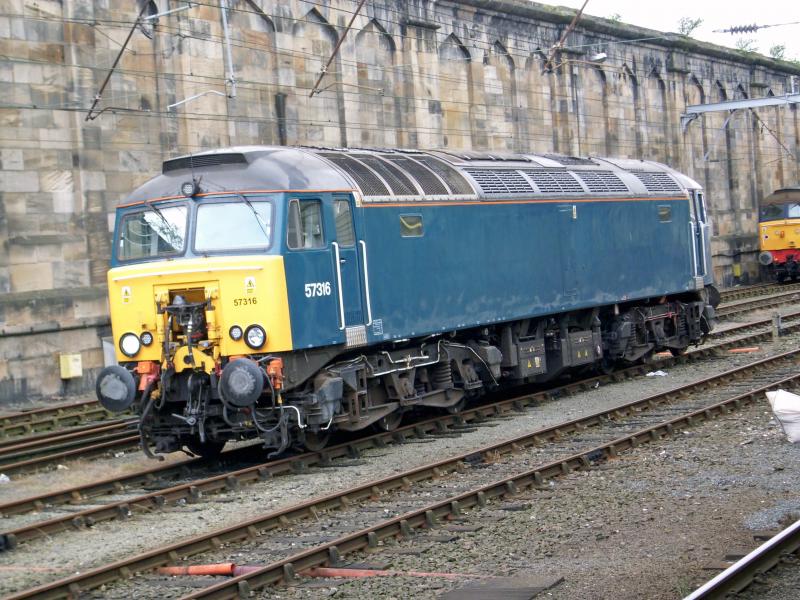 57316 At Carlisle: On Saturday 29th August 2009 Photo of 57316 At Carlisle
