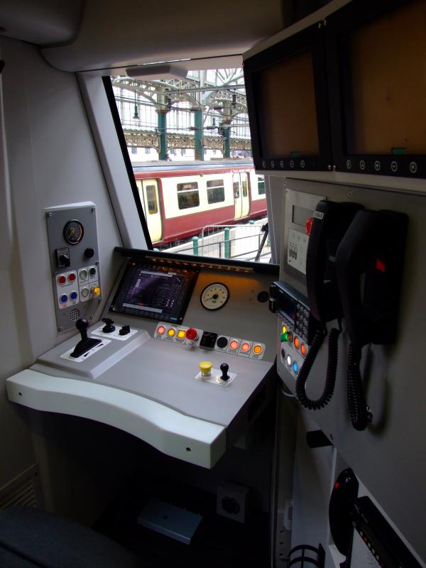 class 380 mock up cab: DSCF0723.JPG Photo of class 380 mock up cab