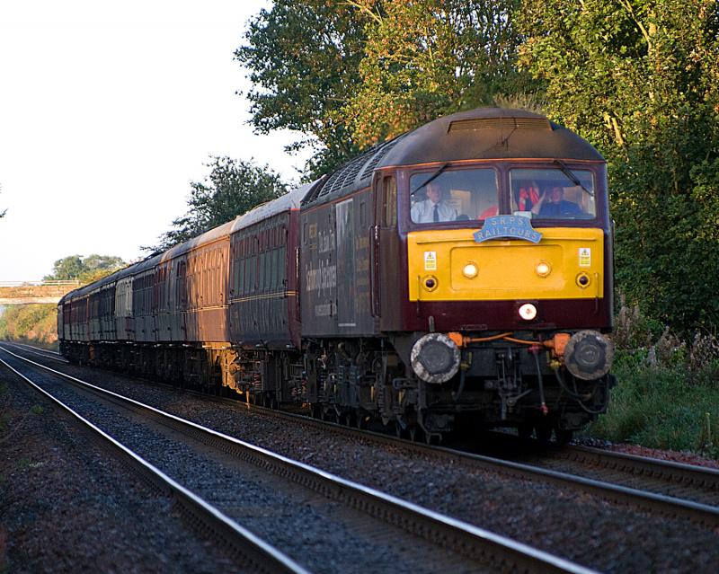 1Z47: 47826 heads North at Forgandenny with 1Z47 26/09/09 Photo of 1Z47