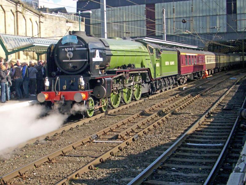 Tornado at Carlisle: 60163 Tornado at Carlisle 4th October 2009 Photo of Tornado at Carlisle