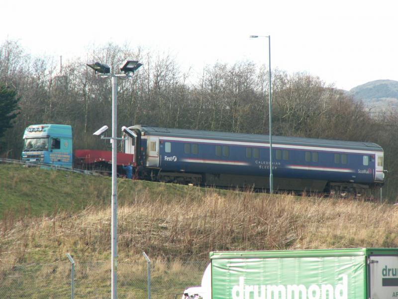 10553: 10553 on A1 slip road at Newcraighall station Photo of 10553
