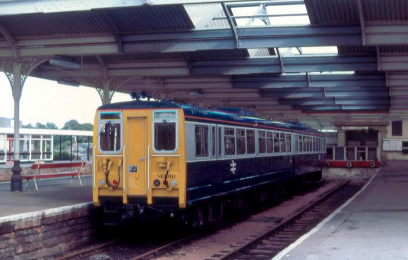 Photo of 140001 on test at Kilmarnock